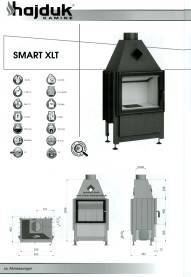 Hajduk Kamineinsatz Smart XLT Tür zum schwenken klappen