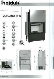 Kamineinsatz Hajduk Volcano 1Vh Tür hochschiebbar aus Polen