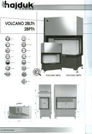 Kamineinsatz Hajduk Volcano 2BLTh 2BPTh Tür hochschiebbar aus Polen