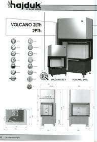 Kamineinsatz Hajduk Volcano 2LTh 2PTh Tür hochschiebbar aus Polen