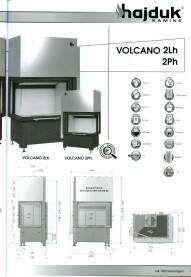 Kamineinsatz Hajduk Volcano 2Lh 2Ph Tür hochschiebbar aus Polen