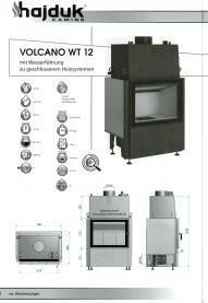 Kamineinsatz Hajduk Volcano WT 12 Tür klappbar aus Polen