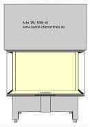 Spartherm Kamineinsatz Arte 3RL100h-4S