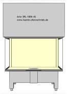 Spartherm Kamineinsatz Arte 3RL100h-4S