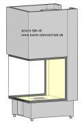 Spartherm Kamineinsatz Arte U-50h-4S