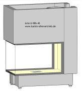 Spartherm Kamineinsatz Arte U-90h-4S