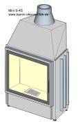 Spartherm Kamineinsatz Brennzelle Mini S-4S