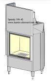 Spartherm Kamineinsatz Brennzelle Speedy 1V-4S