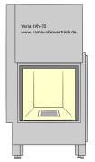 Spartherm Kamineinsatz BrennzelleVaria 2R-55h-4S