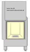 Spartherm Kamineinsatz BrennzelleVaria 2R-55h-4S