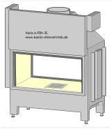 Spartherm Kamineinsatz Brennzelle Varia A-FDh-3S