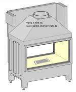 Spartherm Kamineinsatz Brennzelle Varia A-FDh-4S