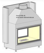 Spartherm Kamineinsatz Brennzelle Varia B-FDh-4S